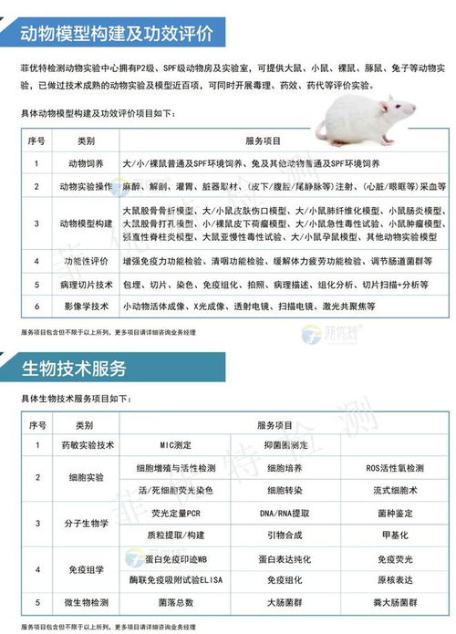 科研服務項目產品目錄 分析、檢測、研發與檢驗檢測一站式服務詳解